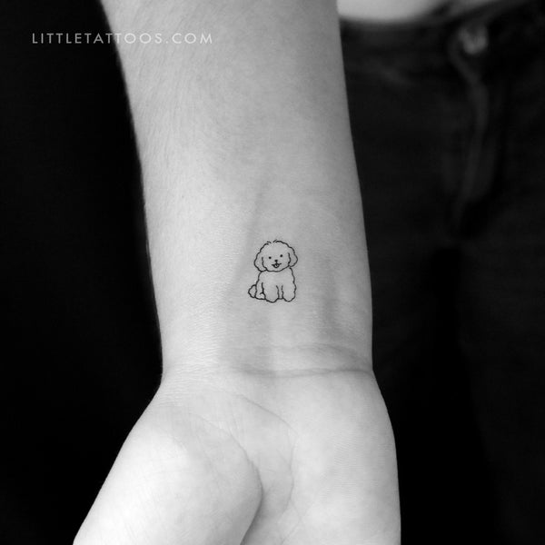 Maltipoo Temporary Tattoo - Set of 3