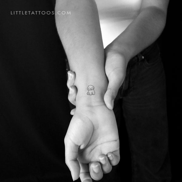 Maltipoo Temporary Tattoo - Set of 3