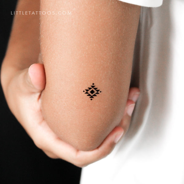 Navajo Charm Temporary Tattoo - Set of 3