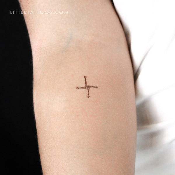 Brigid's Cross Temporary Tattoo - Set of 3