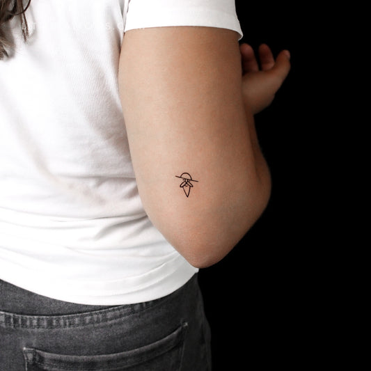 Tatuaje temporal de Don Quijote - Juego de 3
