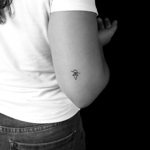 Don Quixote Temporary Tattoo - Set of 3