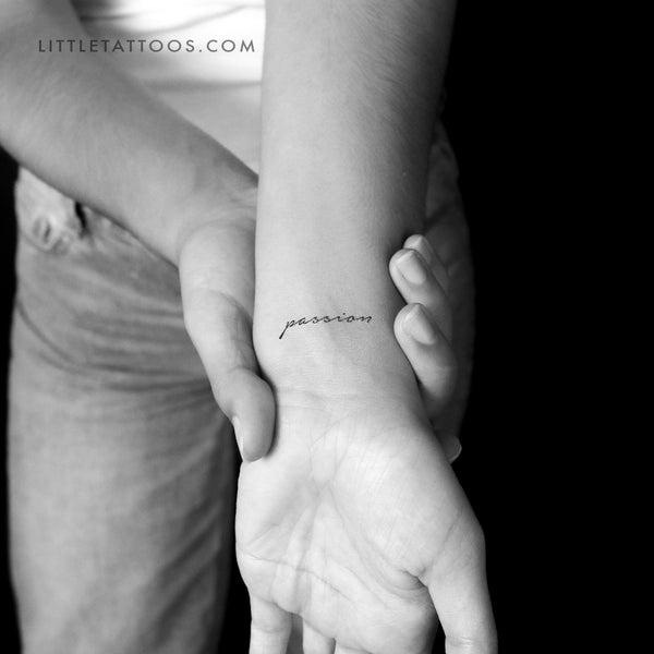 Passion Temporary Tattoo - Set of 3