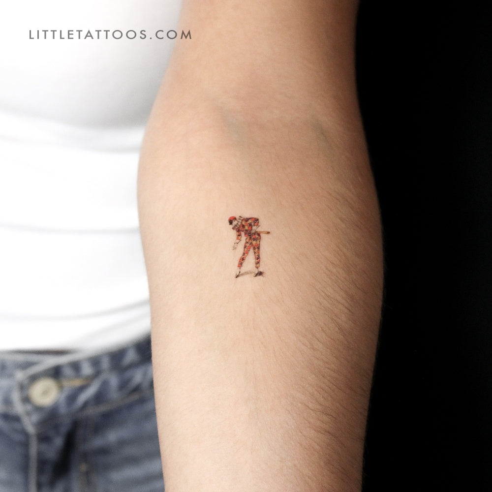 Harlequin Temporary Tattoo - Set of 3