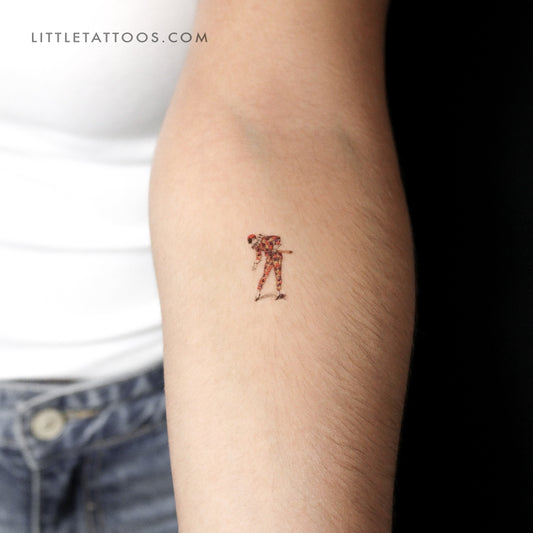 Harlequin Temporary Tattoo - Set of 3