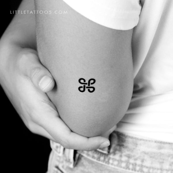 Little Bowen Knot Temporary Tattoo - Set of 3