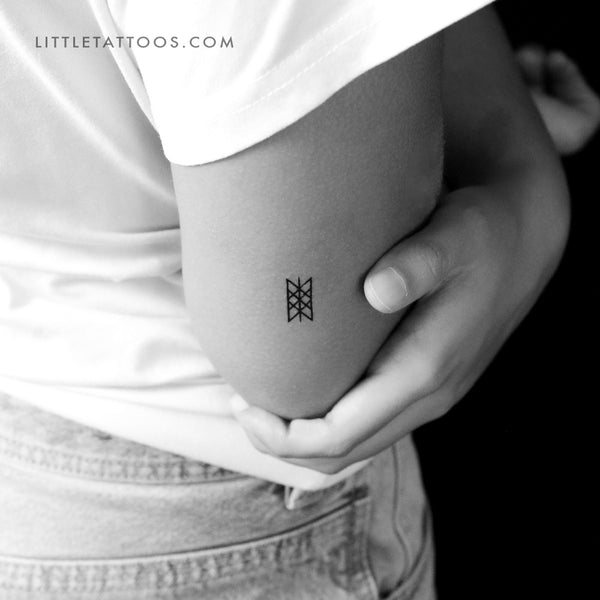 Web Of Wyrd Temporary Tattoo - Set of 3