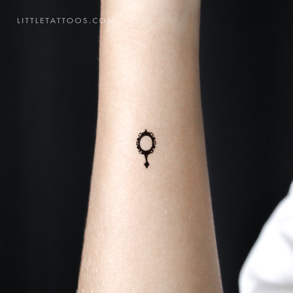 Mirror Temporary Tattoo - Set of 3