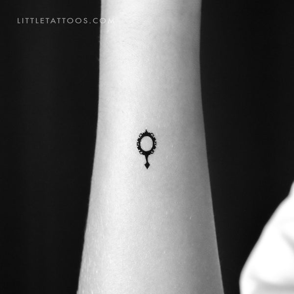 Mirror Temporary Tattoo - Set of 3