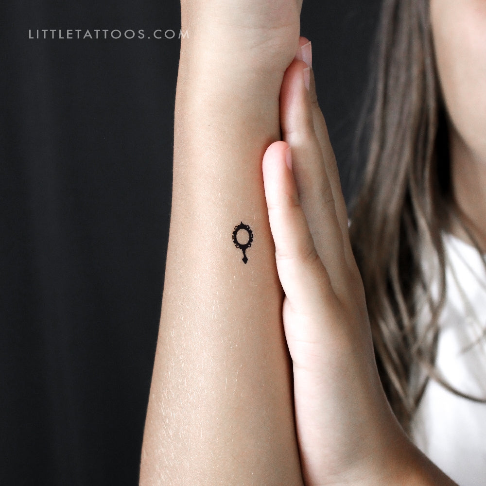 Tatuaje temporal de espejo - Juego de 3