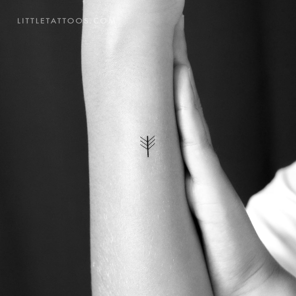 Little Beltane Symbol Temporary Tattoo - Set of 3