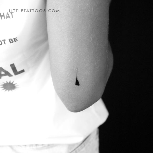 Broomstick Temporary Tattoo - Set of 3