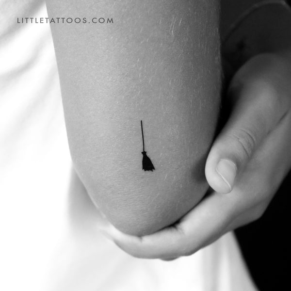 Broomstick Temporary Tattoo - Set of 3