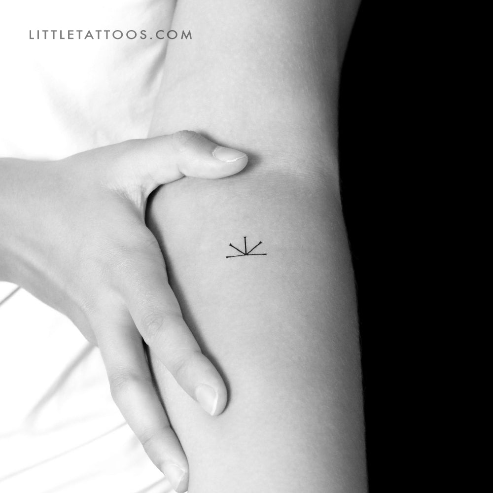 Imbolc Symbol Temporary Tattoo - Set of 3