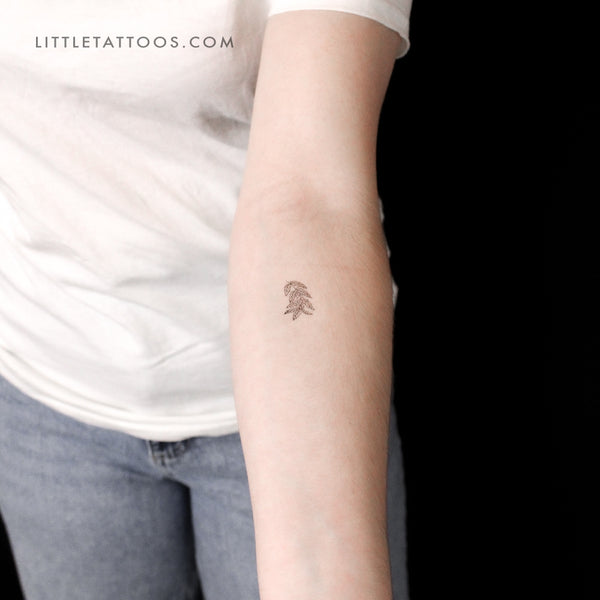 Coffea Plant Temporary Tattoo - Set of 3