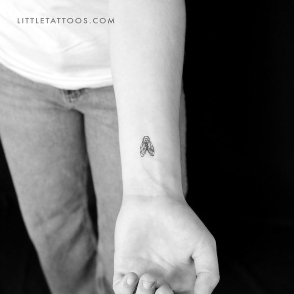 Cicada Temporary Tattoo - Set of 3