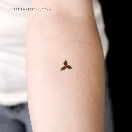 Holly Temporary Tattoo - Set of 3