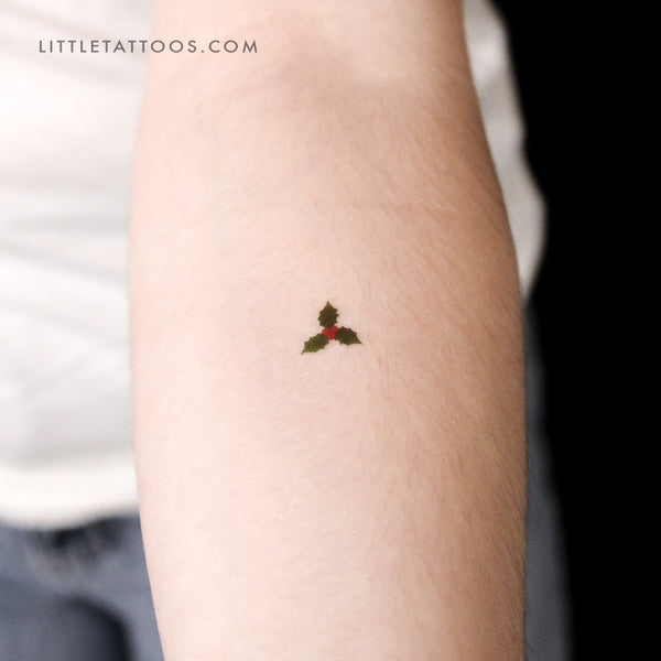 Holly Temporary Tattoo - Set of 3