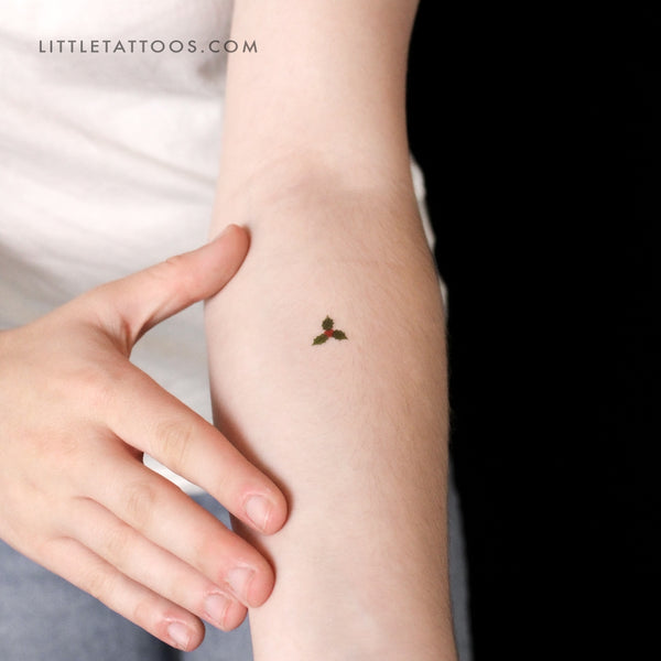 Holly Temporary Tattoo - Set of 3