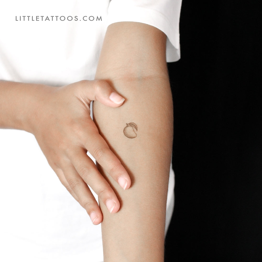 Mango Temporary Tattoo - Set of 3