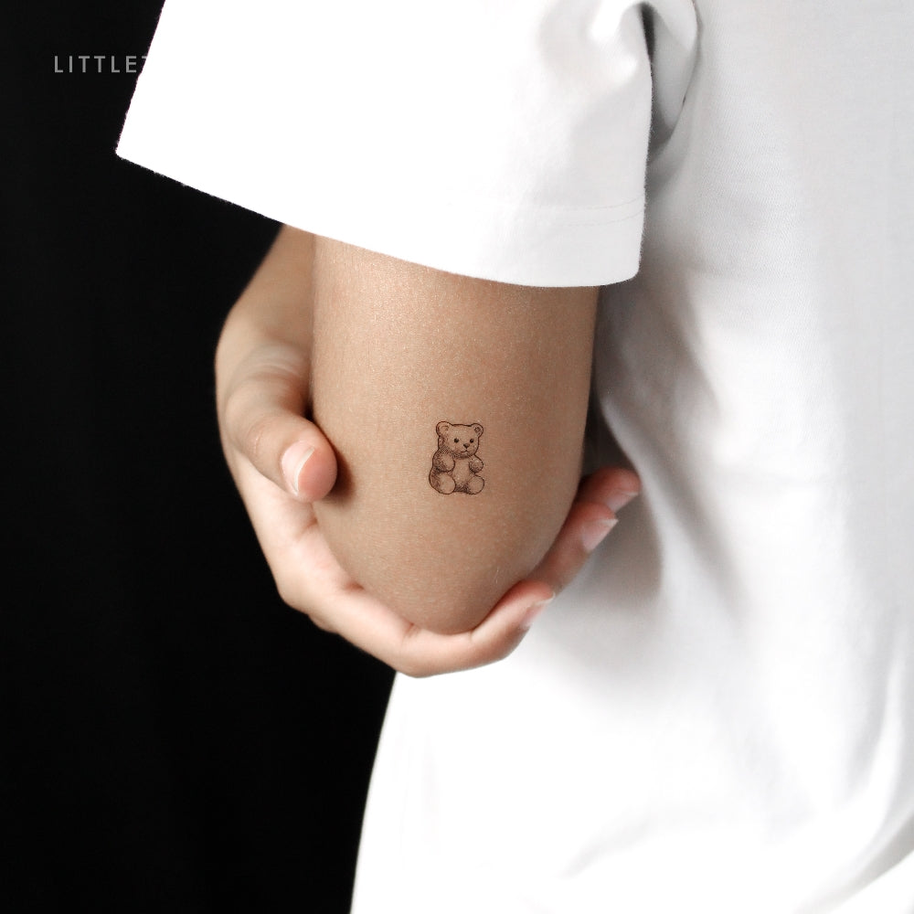 Gummy Bear Temporary Tattoo - Set of 3
