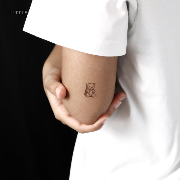 Gummy Bear Temporary Tattoo - Set of 3