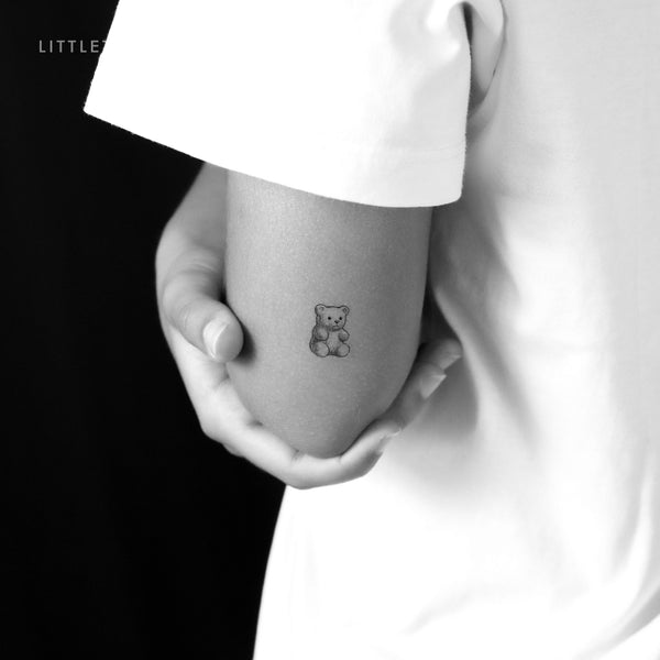 Gummy Bear Temporary Tattoo - Set of 3