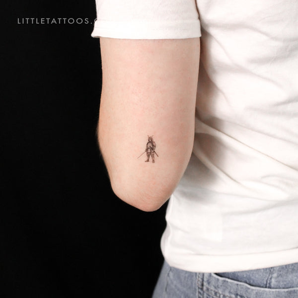 Samurai Temporary Tattoo - Set of 3