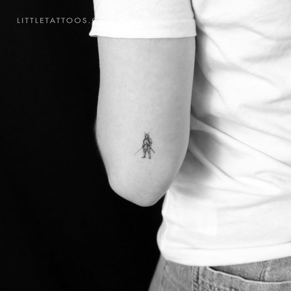 Samurai Temporary Tattoo - Set of 3