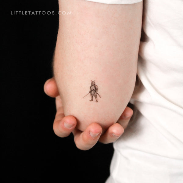 Samurai Temporary Tattoo - Set of 3