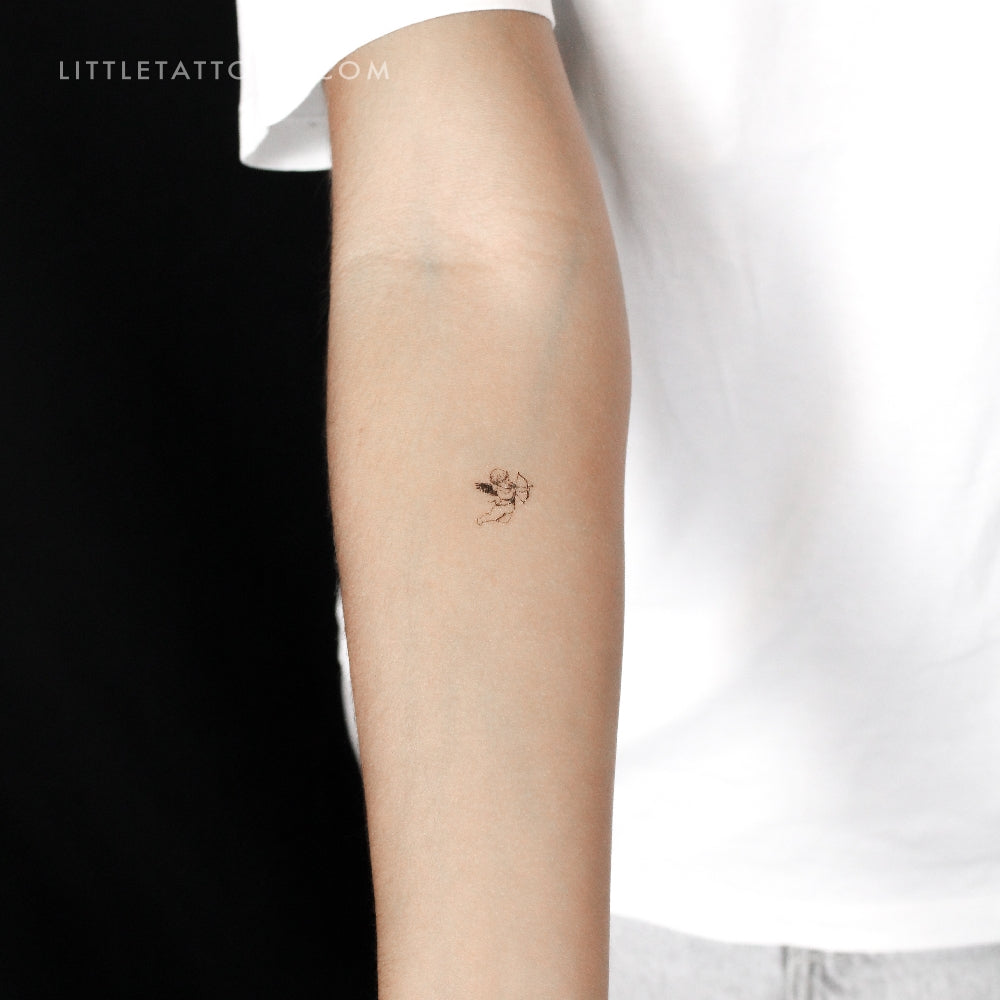 Little Cupid Temporary Tattoo - Set of 3