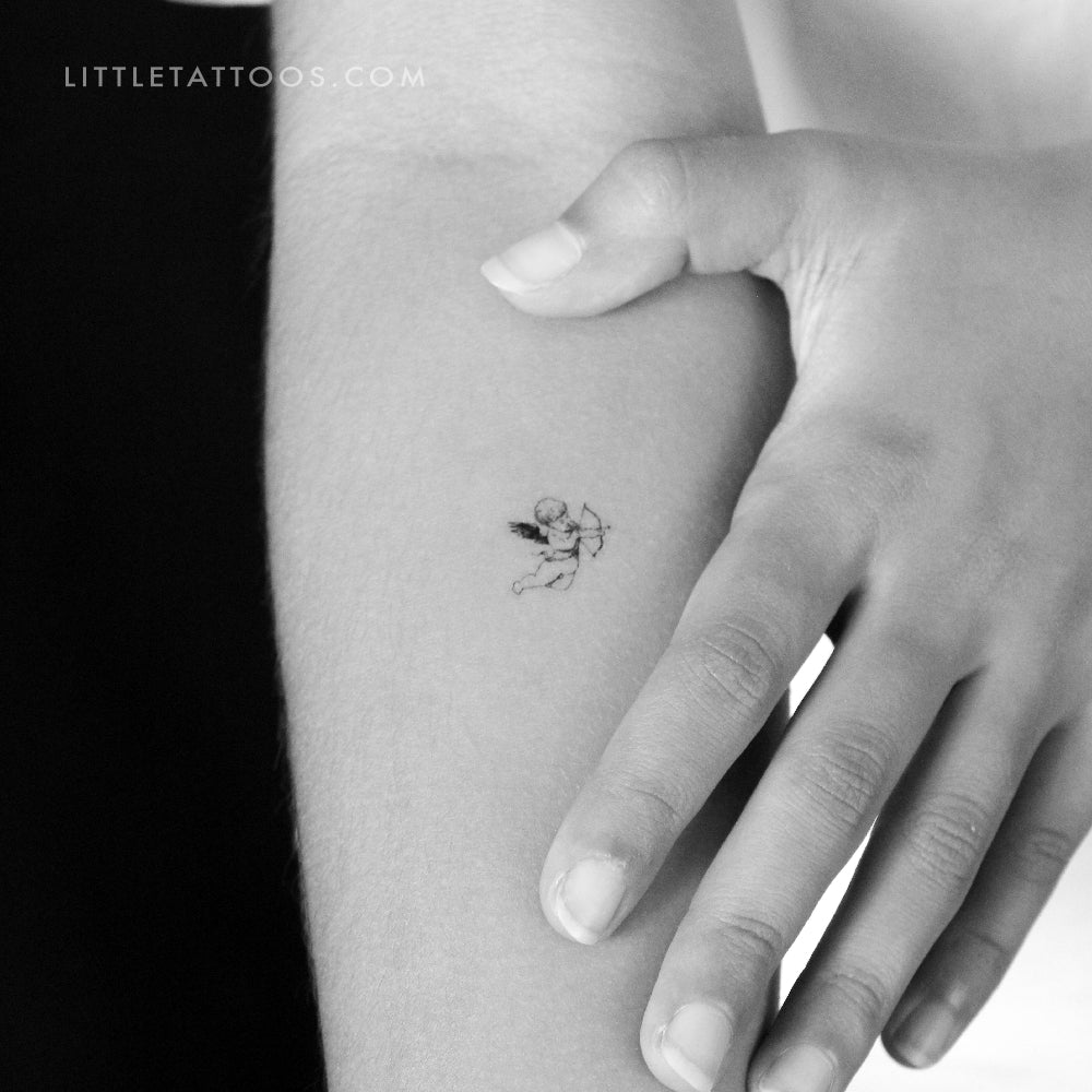 Little Cupid Temporary Tattoo - Set of 3