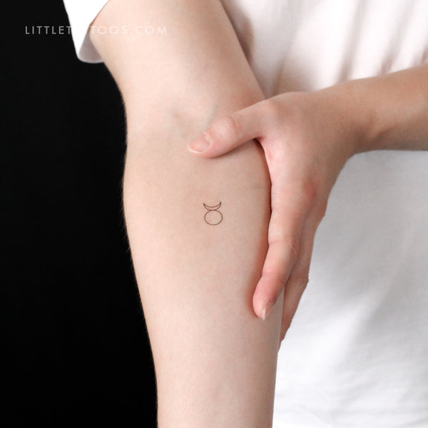 Horned God Temporary Tattoo - Set of 3