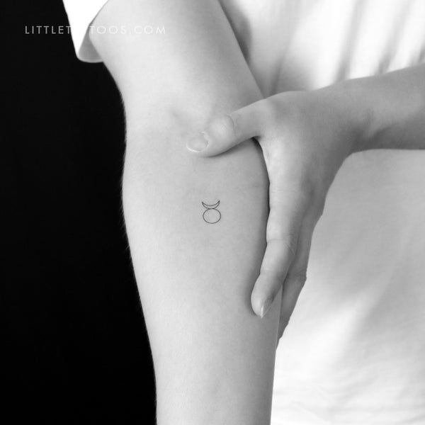 Horned God Temporary Tattoo - Set of 3