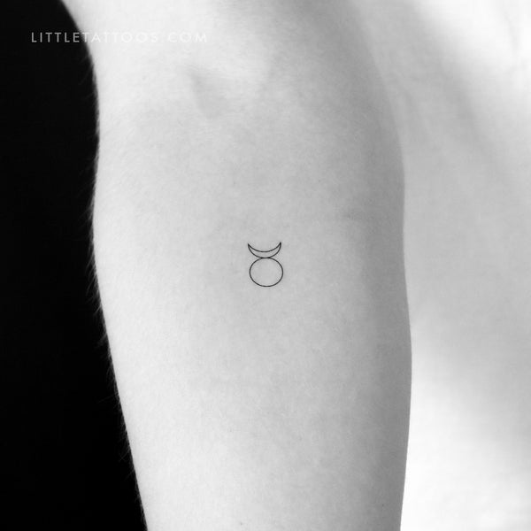 Horned God Temporary Tattoo - Set of 3