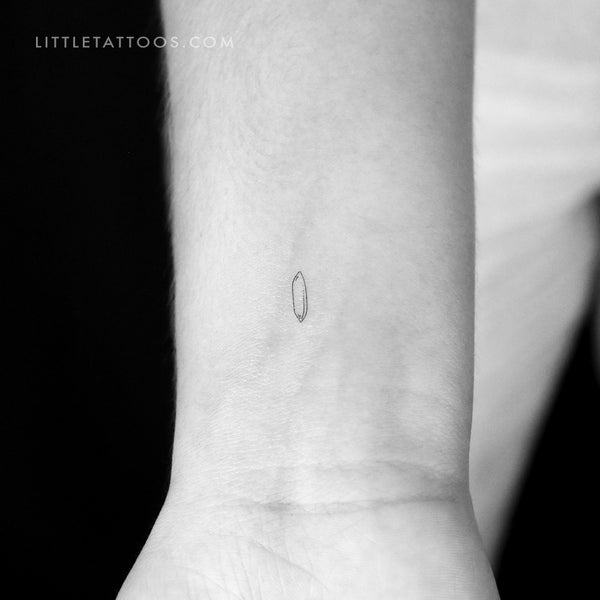 Rice Grain Temporary Tattoo - Set of 3