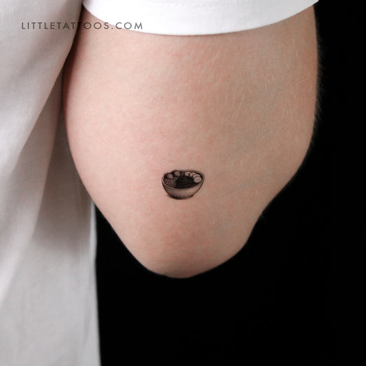 Açaí Na Tigela Temporary Tattoo - Set of 3