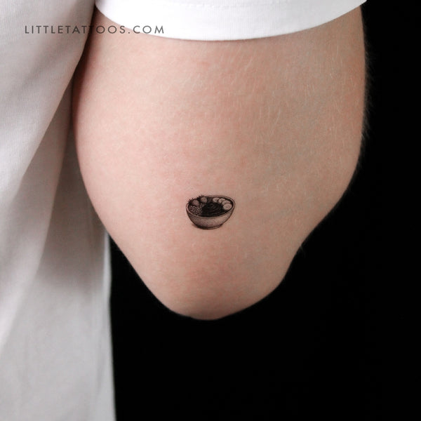 Açaí Na Tigela Temporary Tattoo - Set of 3