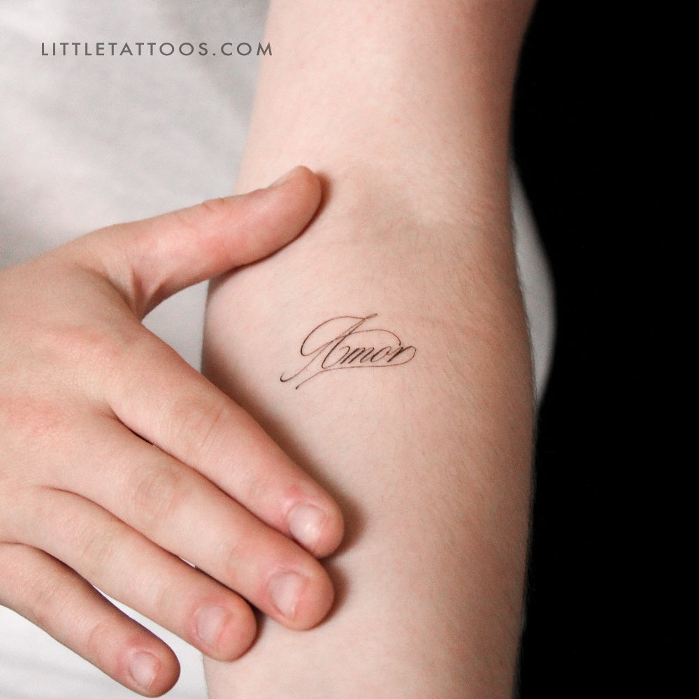 Amor ByTemporary Tattoo Marina Molist - Set of 3
