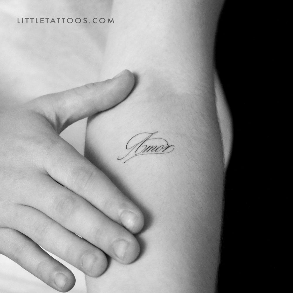 Amor ByTemporary Tattoo Marina Molist - Set of 3