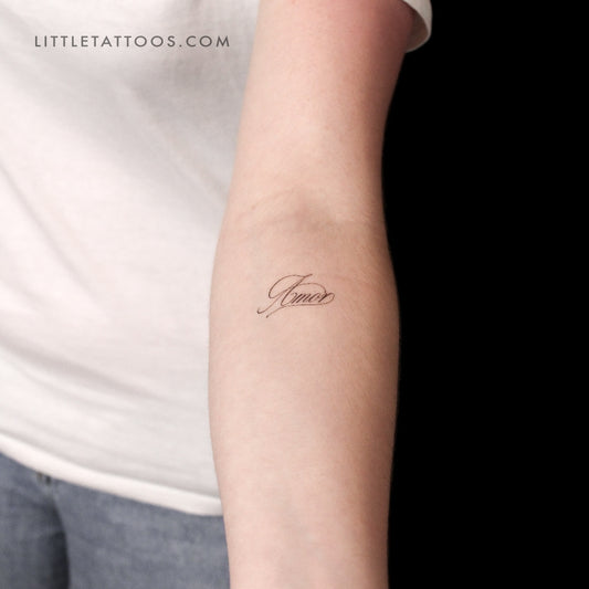 Amor ByTemporary Tattoo Marina Molist - Set of 3