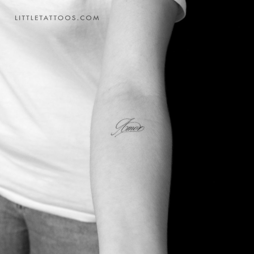 Amor ByTemporary Tattoo Marina Molist - Set of 3