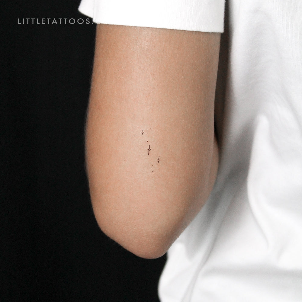 Stars Temporary Tattoo By M3.Ink - Set of 3