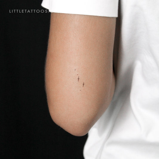 Stars Temporary Tattoo By M3.Ink - Set of 3