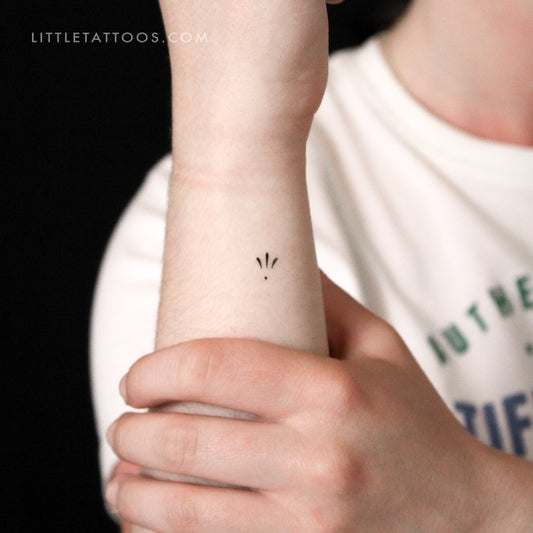 Tiny Ornament Temporary Tattoo By Marina Molist - Set of 3