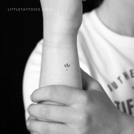 Tiny Ornament Temporary Tattoo By Marina Molist - Set of 3