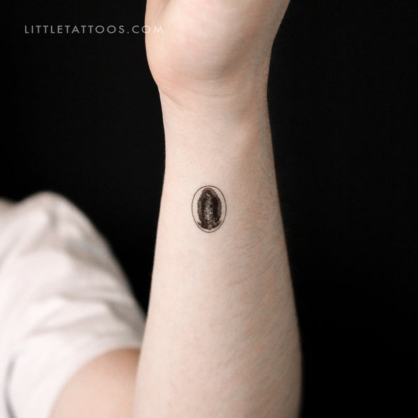 Tatuaje temporal de medallón de Nuestra Señora de Guadalupe - Juego de 3