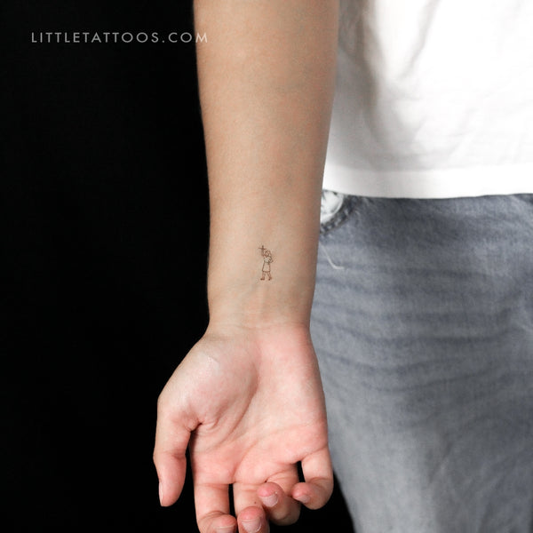 Waitress Temporary Tattoo - Set of 3