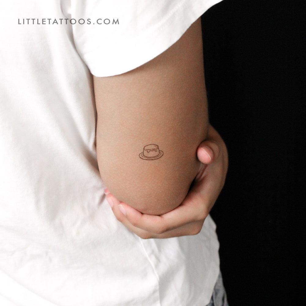 Creme Caramel Temporary Tattoo - Set of 3