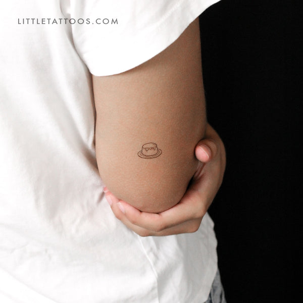 Creme Caramel Temporary Tattoo - Set of 3